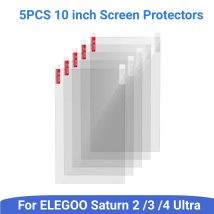 5 Stück Kratzfeste Schutzfolie für ELEGOO Saturn 3 Ultra/8K/12K/Saturn 4 - Zubehör für Harz-LCD-3D-Drucker