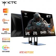 (Ulepszona wersja H27T22) KTC H27T22C 27 "Monitor gamingowy 2560x1440 QHD 16:9 ELED 180Hz szybki