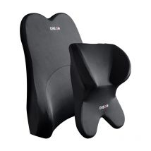Car Lumbar Support Headrest Neck Pillow Support Universal Soft Neck Pillows Cushion Car Memory Foam Lumbar Pillow Back Support