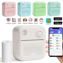 Impresora portátil Dolewa D3, pegatinas de papel térmico, Mini impresoras de papel, fabricante de etiquetas, impresora para impresión de errores, impresión fotográfica