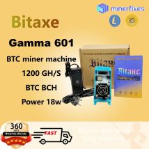 New White Bitaxe 601 Gamma 1.2TH/S BM1370 From Antminer S21 Solo Bitcoin Miners with EU PSU Crypto Miner Home Use BTC Miners