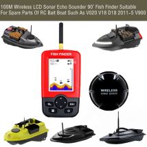 100M Wireless LCD Sonar Echolot Angeln Finder Für V020 V18 D18 V900 C18 Fernbedienung RC Angeln Köder Boot ersatzteile