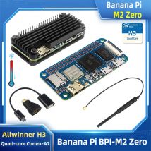 Banana Pi M2 Zero BPI-M2 Zero Alliwnner H3 Cortex-A7 WIFI & BT Ten sam rozmiar co Raspberry Pi Zero 2 W Opcjonalny zasilacz w obudowie