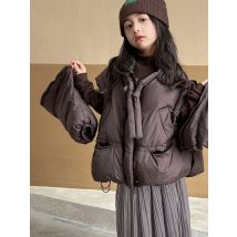 RAISE Winter Children Girl Parka Thick Warm Detachable Sleeve Outerwear Coat For 4-14Y Kid Girl Solid Windbreaker Zipper Jacket