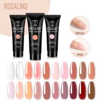 ROSALIND 10/15/30ml Poly Nail Gel Semi permanente acrilico cristallo liquido Nail Art vernice ibrida Poly Nail Polish Top Base Coat