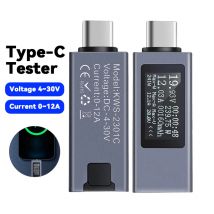 KWS-2301C Typ-C Digital-Display DC-Spannungs- und Strommessgerät 4-30V Multifunktions-Leistungsmesser für Handy-Ladetester 2301C 2302C