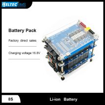 24 V 8 S Power Wall 18650 Akku 8 S BMS Li-Ion Lithium 18650 Akku Halter BMS PCB DIY Ebike Batterie 8 S Batterie Box