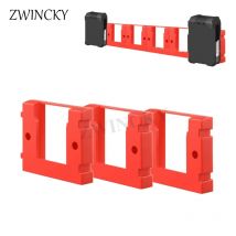 Per HANS Per Einhell, supporto per batterie da 18 V Dispositivi per montaggio a parete Supporto per supporto per custodia per batteria Clip da cintura per fissare al muro