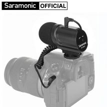 Saramonic SR-VM1S Cardioid On-camera Shotgun Microphone for iPhone Android DSLR Camera Canon Nikon Camcorders YouTube Recording