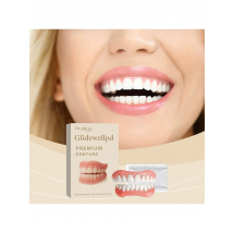 Silicone Denture Set: A Comfortable-Material Denture Care Set for Enhancing Teeth Aesthetics and Smile Appearance.