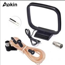 FM-Dipolantenne, 75 Ohm, UKW-Radioantenne für den Innenbereich, AM-Loop-Antenne für den Innenbereich, Bluetooth, Heim-Stereo-Empfänger, AV-Audio