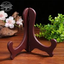 1pc Plastic Easels Plate Holders Display Stand Picture Frame Photo Tools Display Dish Rack Home Decoration Small Easel Rack