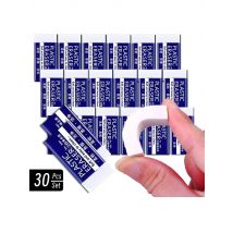1/10/30pcs 2B Eraser Clean and Mess Free Student Exam Office Sketch Soft Eraser for Kids Correction Supplies Pencil Rubber
