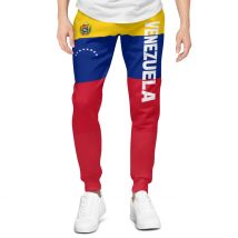 2025 Venezuela Flag Pantalones de chándal para hombre con bolsillos Joggers para hombre Pantalones deportivos casuales con cordón
