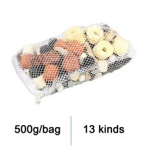 500g 13 arten von Aquarium Filter Media Fisch Tank Bio Ball Geramic Ball Ring für Wasser Filtration Reinigen Wasser mit Filter Net Tasche