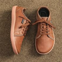 Herren Kunstleder Breite Barfußschuhe Unisex Plus Size Männlich Outdoor Minimalistische Turnschuhe Damen Zero Drop Casual Walking