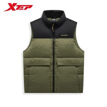 Xtep Daunen weste für Männer und Frauen Herbst Soft Coat trend ige Retro bequeme Tops