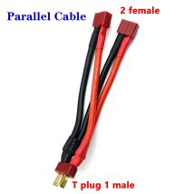 Xt90 1 bis 2 xt60 bis 3 4 paralleler Batteriest ecker Stecker/Buchse Kabel Dual Extension y Splitter Silikon draht für RC Batterie Esc