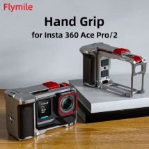 Xplorer Kti Per Insta360 Ace/Ace Pro1/2 Metallo Street Photo Vlog Grip Mount Metallo A Sgancio Rapido Gabbia per Conigli Design ergonomico Grip