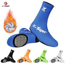 X-TIGER Winter Cycling Shoe Cover Thermal Fleece MTB Bicycle Overshoes Unisex Road Racing Bike Shoes Cover road cycling shoes