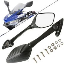 Motorcycle Side Rear view Mirror Blind Spot Rearview Mirrors For Yamaha YZF R3 2015-2017 R25 2014-2016 YZF-R3 YZF-R25