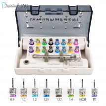 Strumenti per cacciaviti di alta qualità Chiave dinamometrica per impianti dentali a cricchetto 10-70NCM con driver e kit di chiavi