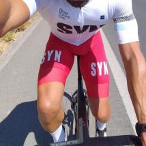 2025 Long distance riding SYN Hight quality Configuration Unisex Bib Shorts Shockproof sponge seat Bottom MTB Shorts Women Men