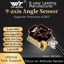 WitMotion HWT9053-485 (X/Y±0.001 ° ) Sensore bussola elettronica Acc+Gioro+Mag a 3 assi, chip magnetometro RM3100 integrato AHRS IMU