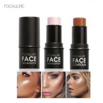 Focallure 4 Farben Highlighter Stick Seidige Textur Gesicht Kontur Stick Natürliche Beleuchten Make-Up Bronzer Highlight Schattigen Bar