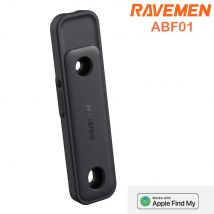 RAVEMEN ABF01 Localizzatore GPS per bici Localizzatore di biciclette Tag per Apple iPhone Trova la mia APP Ricaricabile Impermeabile IPX6 Anti-smarrimento