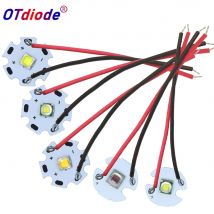 5W-10W LED ad alta potenza XLM T6 5050-L2 Diodi con perline 3V 3.7V con cavo per parti di torcia elettrica Accessori per fari per auto per biciclette
