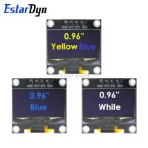 Estardyn DIYUSER 0.96 Cal OLED SSD1306 biały/niebieski/żółty 128X64 IIC I2C wyświetlacz szeregowy 12864 płyta ekranu LCD dla Arduino