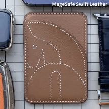 MageSafe Fashion Swift Leder Geeignet für Apple iPhone mit magnetischer Saugkraft