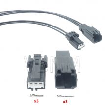 3-polig 310671010 31067-1010 1393367-1 31067-1040 Autostecker Tür Hochtöner Horn Atmosphäre Lampenstecker für Ford Focus Mondeo