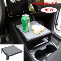 Ess tablett für Tesla Modell 3 y zentrale Steuer platte Board Mittel konsole trinken Fast-Food-Tisch halter Autozubehör 2016-2018