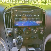 For Hyundai H1 H-1 2007 - 2015 Auto Stereo Radio Multimedia Video Player GPS Navigation Monitor Android 14 4G Lte WiFi Carplay