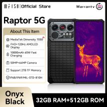IIIF150 Raptor 5G Rugged Smartphone Android 14  Rugged Mobile Phone 6.78'' 120Hz AMOLED Display 16GB+512GB 50MP 10000mAh 65W