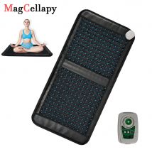Amethyst-Turmalin-Kristall Körperheiz-Massagepad Ferninfrarot-Therapie PEMF Puls-Magnetfeldtherapie Energie-Wiederherstellung