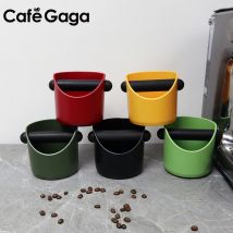 Caja de golpe de café, contenedor de posos de Espresso, cubo de basura, polvo antideslizante, residuos biselados, accesorios de Barista, herramientas para hacer