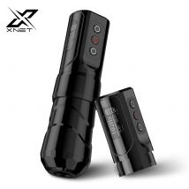 XNET FLUX MAX Macchina per tatuaggi wireless Penna rotante Motore coreless Capacità batteria 2400mAh Display digitale a LED per tatuatore