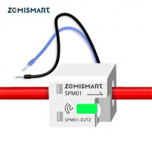 Zigbee WiFi-Energiezähler, intelligenter Stromverbrauchsmonitor, funktioniert mit der Tuya Smart Life App, Messung von Alarm, Zigbee 2MQTT Home Assistant