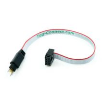 TC2030-IDC-NL-10 6-Pin Plug-of-Nails™ Spring-Pin Cable with JLINK