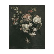 Moody Victorian Paintings Prints Vintage Dark Academia Aesthetic Decor Floral Poster Skeleton Canvas Painting Gallery Wall Decor