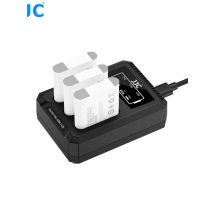 JJC USB Type C Camera Battery Charger for Ricoh GR III GR3 GR IIIx GRIIIx HDF Ricoh G900II G900 Ricoh-DB110 Battery Charger