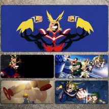 All Might My Hero Academia Tappetino per mouse anime giapponese Tappetino per mouse da gioco di grandi dimensioni LockEdge Tappetino per tastiera per computer ispessito