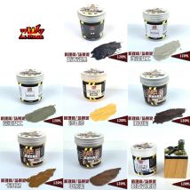 Texture Paste Scenario Warhammer Rock Scene Mud Concrete Asphalt Effect Splashing Mud Snow Cream ZWZ Model Accessories