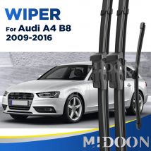 Midoon lhd rhd wischer vordere hintere wischer blätter für Audi A4 B8 2009-2016 windschutz scheibe windschutz scheibe fenster 24 "20" 16"
