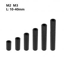 10 stücke M2x/M3 * 10/12/14/15/19/20/22/25/28/30/35/40 gerändelt aluminium standoff spacer Stud Verschluss für RC drohne
