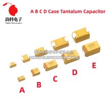 10szt A B C D Obudowa Kondensator tantalowy 6V 10V 16V 25V 35V 50V 0.1UF 1UF 2.2UF 4.7UF 10UF 22UF 33UF 47UF 100UF 220UF 330UF 470UF