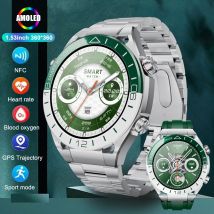 SK41 Smartwatch 2025 Donna Uomo Lady Regali 1.53 "HD AMOLED GPS Bluetooth Chiamate telefoniche Sport Orologi intelligenti per uomo NFC Impermeabile